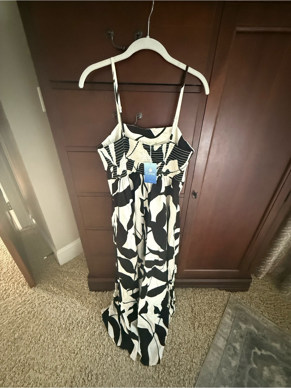 Cup She Polished Retreat Tropical Maxi Dress NWT - Picture 3 of 4